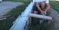 Демонтаж опалубки